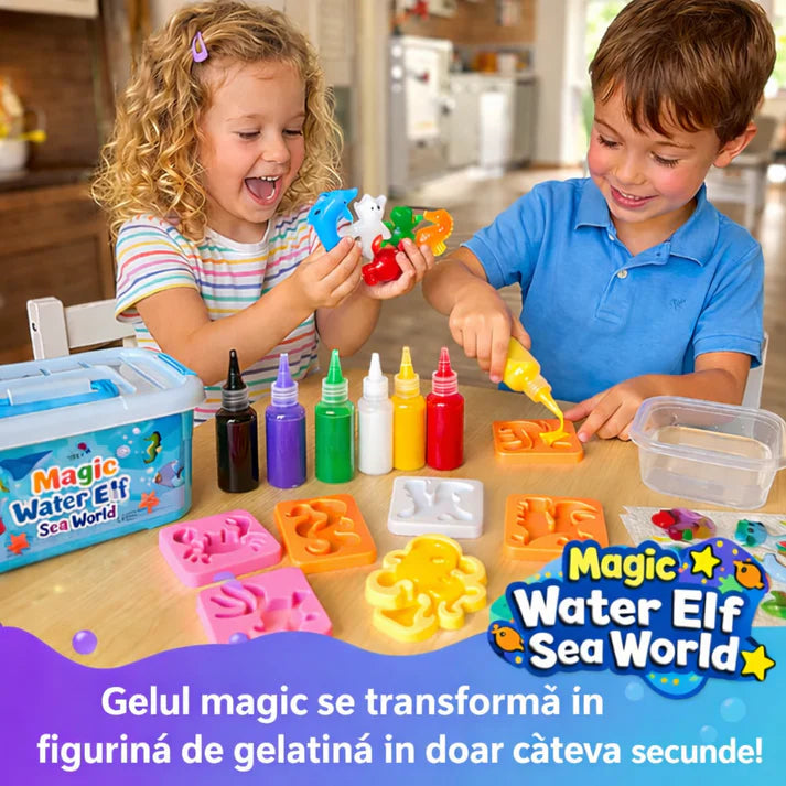 Spiridușii magici de apă, Lumea Mării, 8 Culori și 8 Matrițe