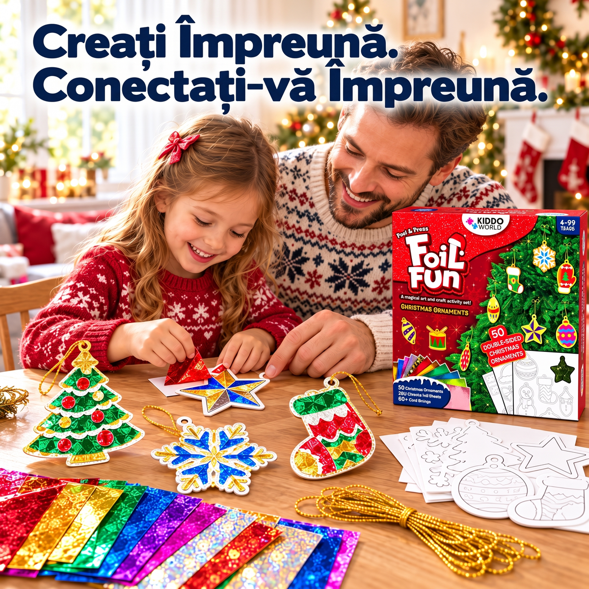 Foil Fun – ornamente de Crăciun strălucitoare, imaginea 8