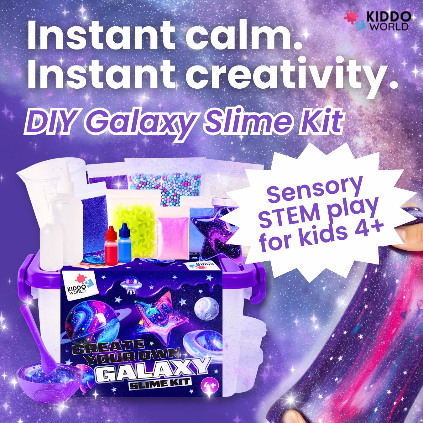 DIY Slime Squishies – Galaxie (4+ ani)