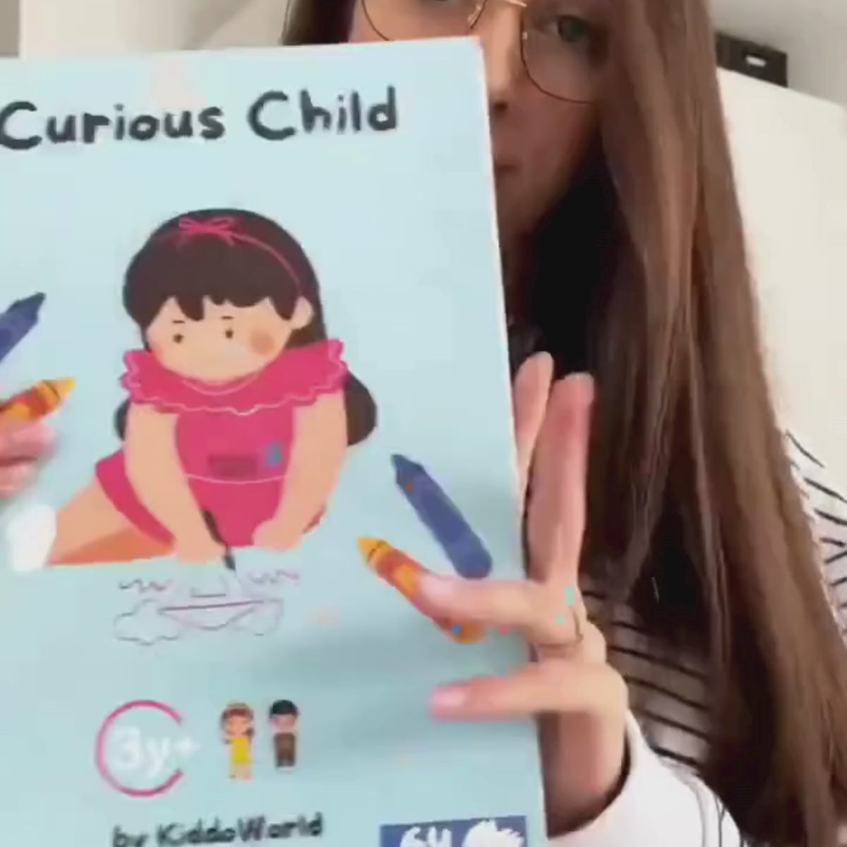 Curious Child | Caiet reutilizabil cu activități de scriere și logică (64 de pagini, 3+ ani)